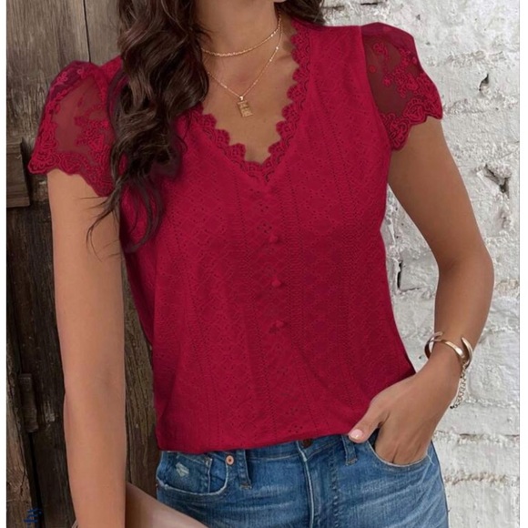 SHEIN Tops - Shein Short Sleeve Top